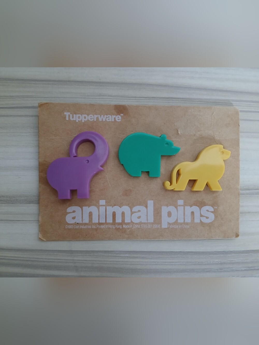 Vintage Tupperware Animal Pins NEW - Picture 7 of 7
